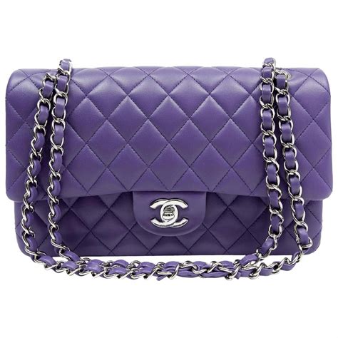 purple chanel bag